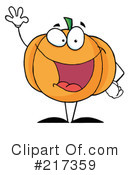 Pumpkin Clipart #217359 by Hit Toon