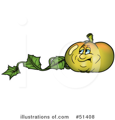 Royalty-Free (RF) Pumpkin Clipart Illustration by dero - Stock Sample #51408