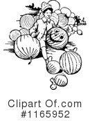 Pumpkinhead Clipart #1165952 by Prawny Vintage