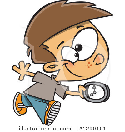 Royalty-Free (RF) Punctual Clipart Illustration by toonaday - Stock Sample #1290101