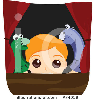 Royalty-Free (RF) Puppet Clipart Illustration by BNP Design Studio - Stock Sample #74059