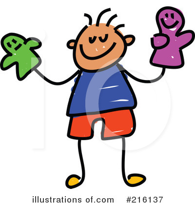 Royalty-Free (RF) Puppets Clipart Illustration by Prawny - Stock Sample #216137