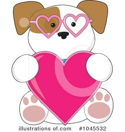 Royalty-Free (RF) Puppy Clipart Illustration by Maria Bell - Stock Sample #1045532
