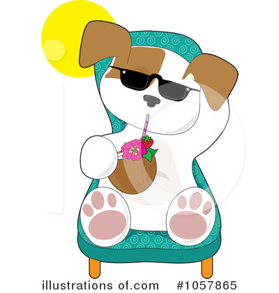 Royalty-Free (RF) Puppy Clipart Illustration by Maria Bell - Stock Sample #1057865