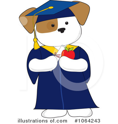 Graduation Clipart #1064243 by Maria Bell