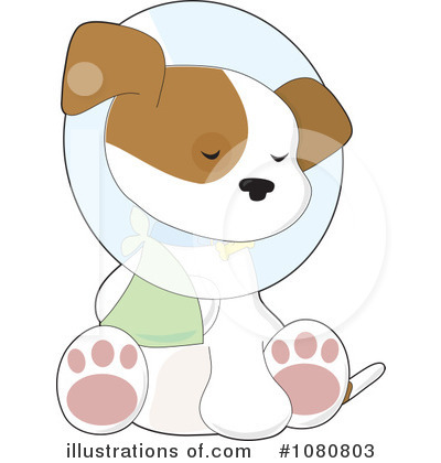 Royalty-Free (RF) Puppy Clipart Illustration by Maria Bell - Stock Sample #1080803