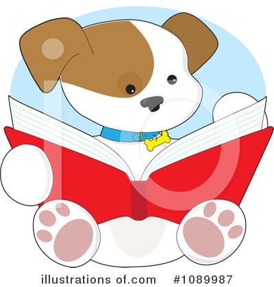 Book Clipart #1089987 by Maria Bell