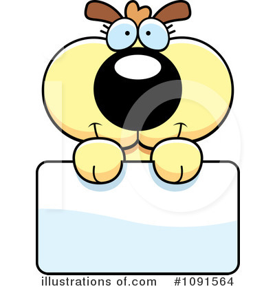 Royalty-Free (RF) Puppy Clipart Illustration by Cory Thoman - Stock Sample #1091564