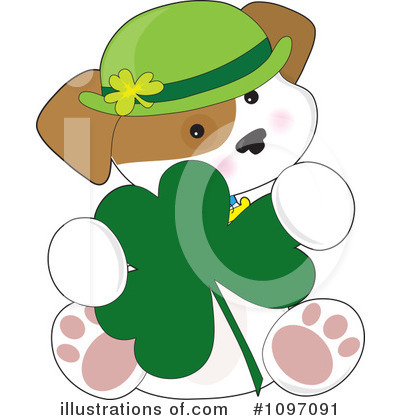 Clover Clipart #1097091 by Maria Bell