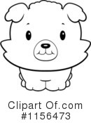 Puppy Clipart #1156473 by Cory Thoman