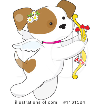 Royalty-Free (RF) Puppy Clipart Illustration by Maria Bell - Stock Sample #1161524