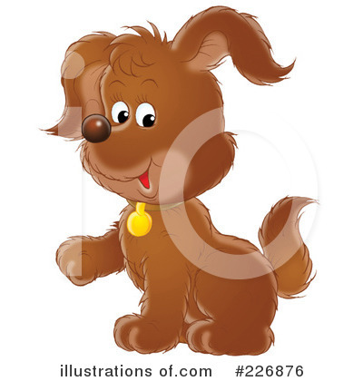 Royalty-Free (RF) Puppy Clipart Illustration by Alex Bannykh - Stock Sample #226876