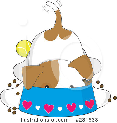 Royalty-Free (RF) Puppy Clipart Illustration by Maria Bell - Stock Sample #231533