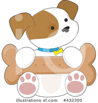 Royalty-Free (RF) Puppy Clipart Illustration by Maria Bell - Stock Sample #432305
