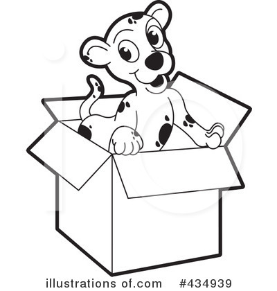 Royalty-Free (RF) Puppy Clipart Illustration by Lal Perera - Stock Sample #434939