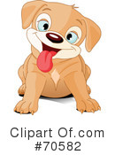 Puppy Clipart #70582 by Pushkin