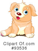 Puppy Clipart #93536 by Pushkin
