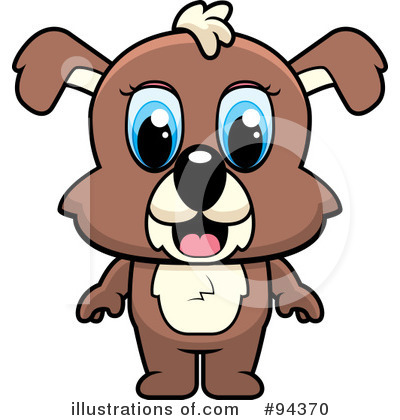 Royalty-Free (RF) Puppy Clipart Illustration by Cory Thoman - Stock Sample #94370