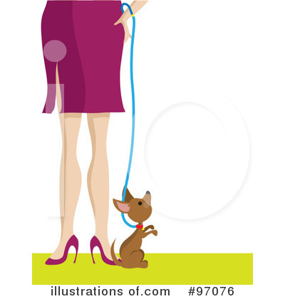 Royalty-Free (RF) Puppy Clipart Illustration by Maria Bell - Stock Sample #97076