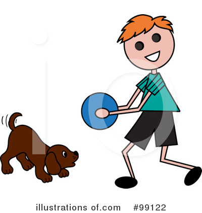 Royalty-Free (RF) Puppy Clipart Illustration by Pams Clipart - Stock Sample #99122