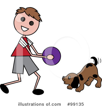 Royalty-Free (RF) Puppy Clipart Illustration by Pams Clipart - Stock Sample #99135