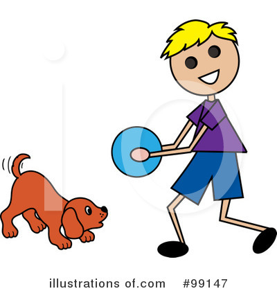 Royalty-Free (RF) Puppy Clipart Illustration by Pams Clipart - Stock Sample #99147