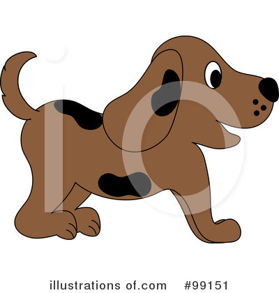 Dog Clipart #99151 by Pams Clipart