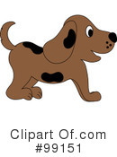 Puppy Clipart #99151 by Pams Clipart