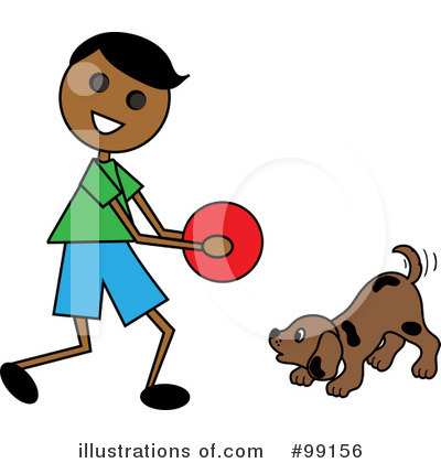 Playing Clipart #99156 by Pams Clipart