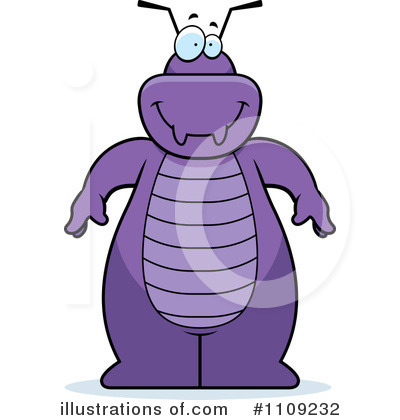 Royalty-Free (RF) Purple Bug Clipart Illustration by Cory Thoman - Stock Sample #1109232