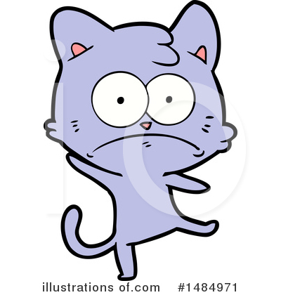 Purple Cat Clipart #1484971 by lineartestpilot