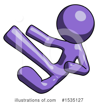 Royalty-Free (RF) Purple Design Mascot Clipart Illustration by Leo Blanchette - Stock Sample #1535127