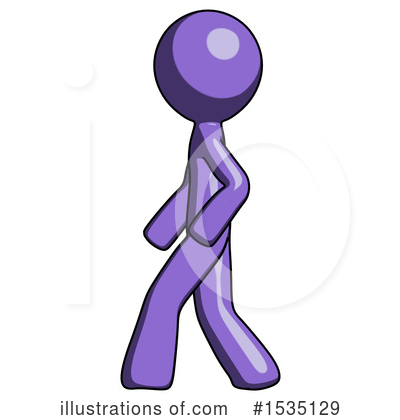 Royalty-Free (RF) Purple Design Mascot Clipart Illustration by Leo Blanchette - Stock Sample #1535129