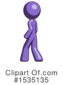 Purple Design Mascot Clipart #1535135 by Leo Blanchette
