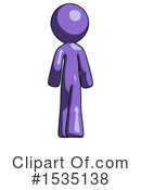 Purple Design Mascot Clipart #1535138 by Leo Blanchette