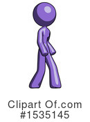 Purple Design Mascot Clipart #1535145 by Leo Blanchette