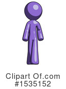 Purple Design Mascot Clipart #1535152 by Leo Blanchette
