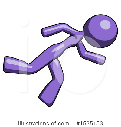 Royalty-Free (RF) Purple Design Mascot Clipart Illustration by Leo Blanchette - Stock Sample #1535153