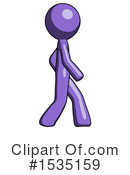 Purple Design Mascot Clipart #1535159 by Leo Blanchette
