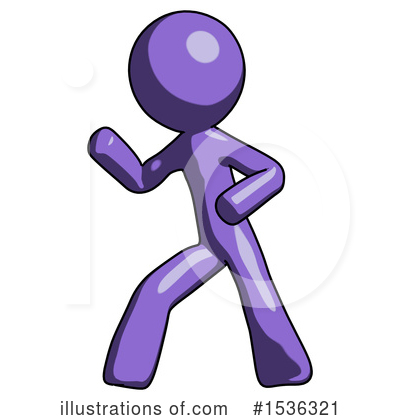 Royalty-Free (RF) Purple Design Mascot Clipart Illustration by Leo Blanchette - Stock Sample #1536321