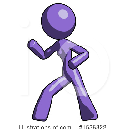 Royalty-Free (RF) Purple Design Mascot Clipart Illustration by Leo Blanchette - Stock Sample #1536322