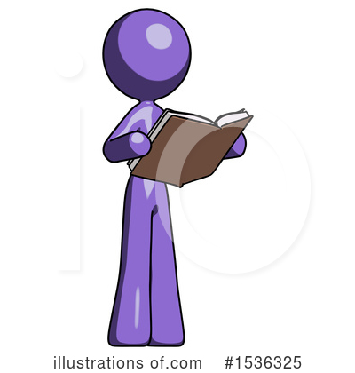Royalty-Free (RF) Purple Design Mascot Clipart Illustration by Leo Blanchette - Stock Sample #1536325