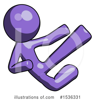 Royalty-Free (RF) Purple Design Mascot Clipart Illustration by Leo Blanchette - Stock Sample #1536331