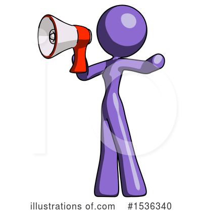 Royalty-Free (RF) Purple Design Mascot Clipart Illustration by Leo Blanchette - Stock Sample #1536340