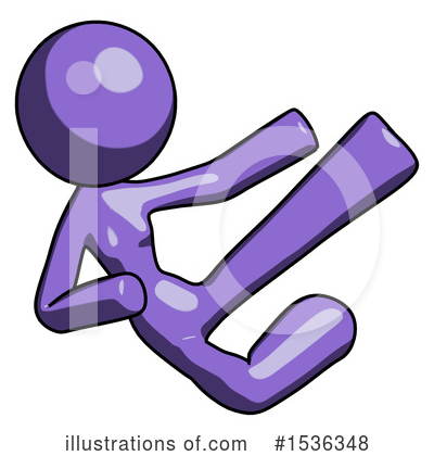 Royalty-Free (RF) Purple Design Mascot Clipart Illustration by Leo Blanchette - Stock Sample #1536348