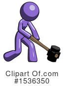 Purple Design Mascot Clipart #1536350 by Leo Blanchette