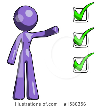 Royalty-Free (RF) Purple Design Mascot Clipart Illustration by Leo Blanchette - Stock Sample #1536356