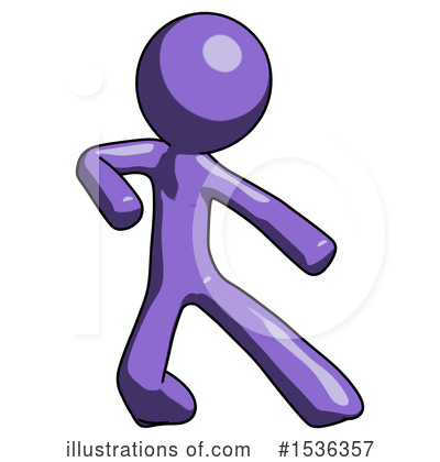 Royalty-Free (RF) Purple Design Mascot Clipart Illustration by Leo Blanchette - Stock Sample #1536357