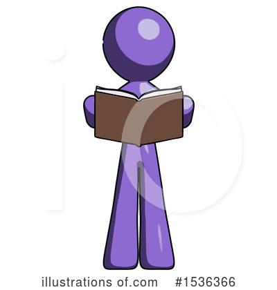 Royalty-Free (RF) Purple Design Mascot Clipart Illustration by Leo Blanchette - Stock Sample #1536366