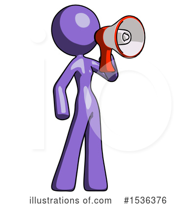 Royalty-Free (RF) Purple Design Mascot Clipart Illustration by Leo Blanchette - Stock Sample #1536376